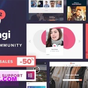 Gwangi – PRO Multi-Purpose Membership, Social Network & BuddyPress Community Theme