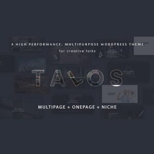 Talos - Creative Multipurpose WordPress Theme